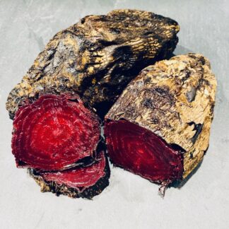 Betterave cuite au feu de bois